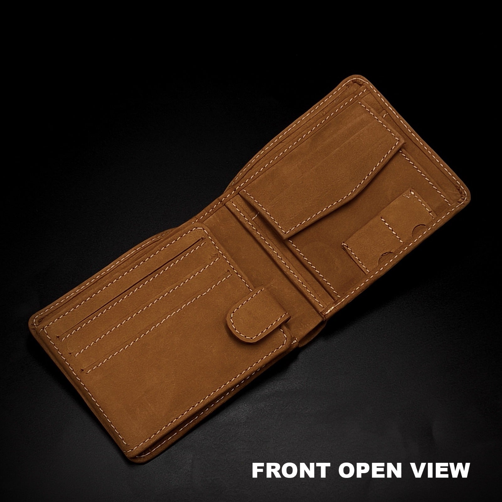 Premium Crazyhorse Leather Wallet