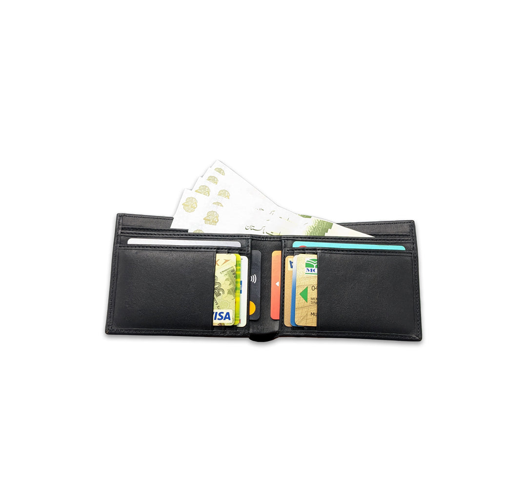 Swift-Slim Leather Wallet Crazyskin