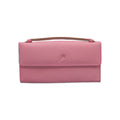 Stylish Leather Wallet - PINK Crazyskin